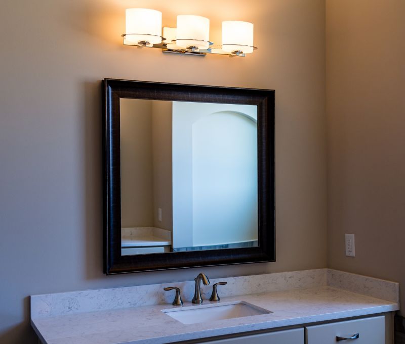 Backlit Vanity Mirror with Touch Controls