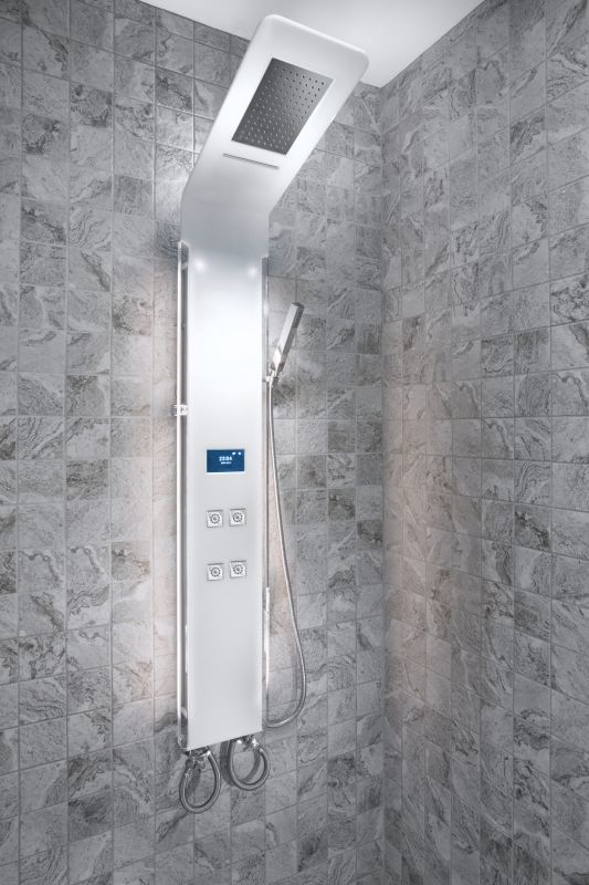 Modern Shower with Smart Controls